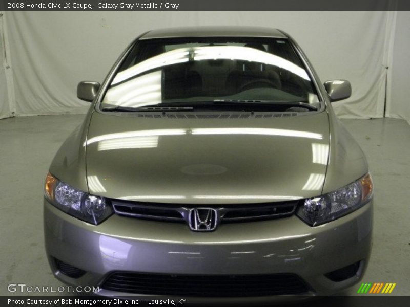 Galaxy Gray Metallic / Gray 2008 Honda Civic LX Coupe