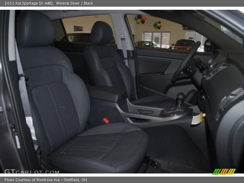 Mineral Silver / Black 2011 Kia Sportage SX AWD