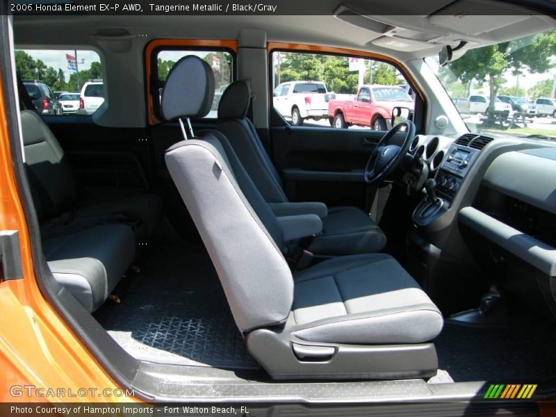 Tangerine Metallic / Black/Gray 2006 Honda Element EX-P AWD