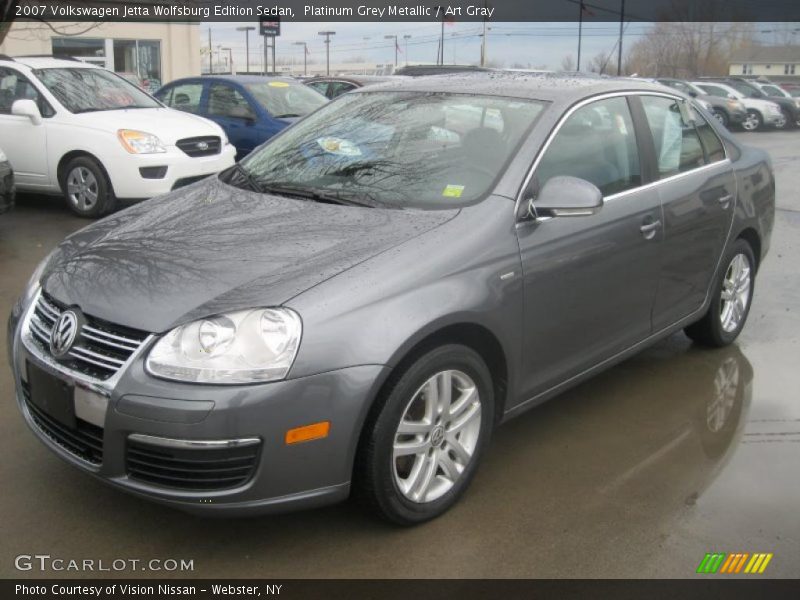 Platinum Grey Metallic / Art Gray 2007 Volkswagen Jetta Wolfsburg Edition Sedan