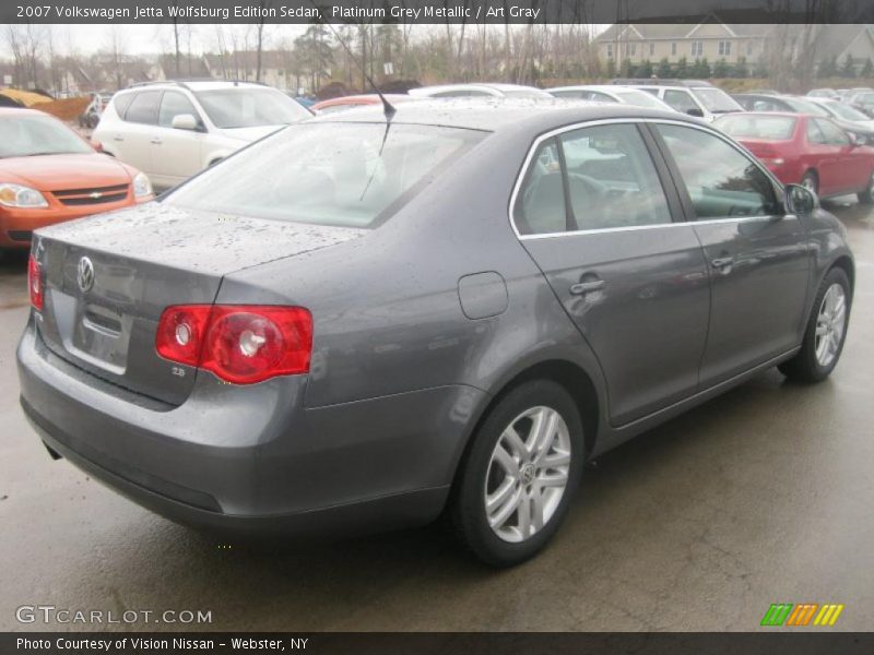 Platinum Grey Metallic / Art Gray 2007 Volkswagen Jetta Wolfsburg Edition Sedan