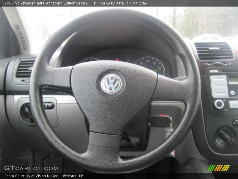 Platinum Grey Metallic / Art Gray 2007 Volkswagen Jetta Wolfsburg Edition Sedan