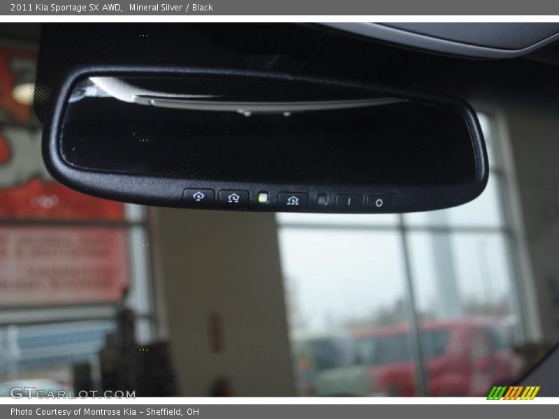 Mineral Silver / Black 2011 Kia Sportage SX AWD