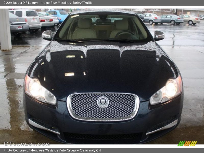 Indigo Blue Metallic / Barley/Truffle 2009 Jaguar XF Luxury