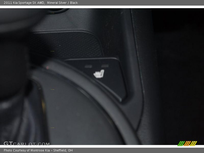 Mineral Silver / Black 2011 Kia Sportage SX AWD