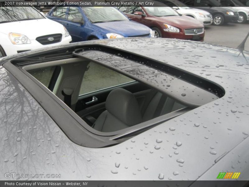 Platinum Grey Metallic / Art Gray 2007 Volkswagen Jetta Wolfsburg Edition Sedan