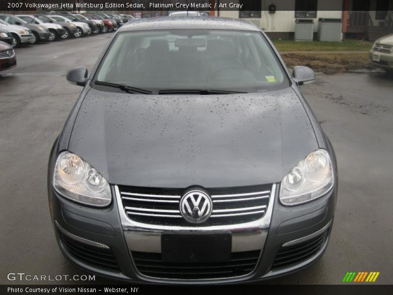 Platinum Grey Metallic / Art Gray 2007 Volkswagen Jetta Wolfsburg Edition Sedan
