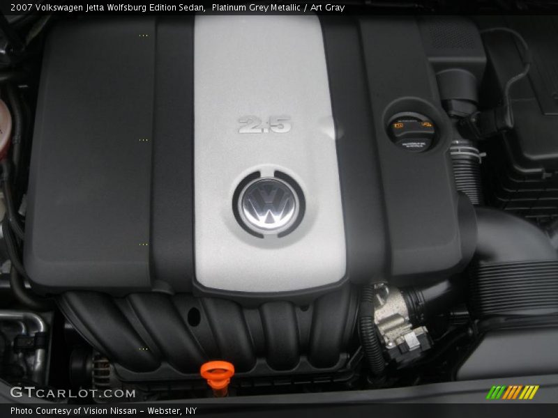 Platinum Grey Metallic / Art Gray 2007 Volkswagen Jetta Wolfsburg Edition Sedan