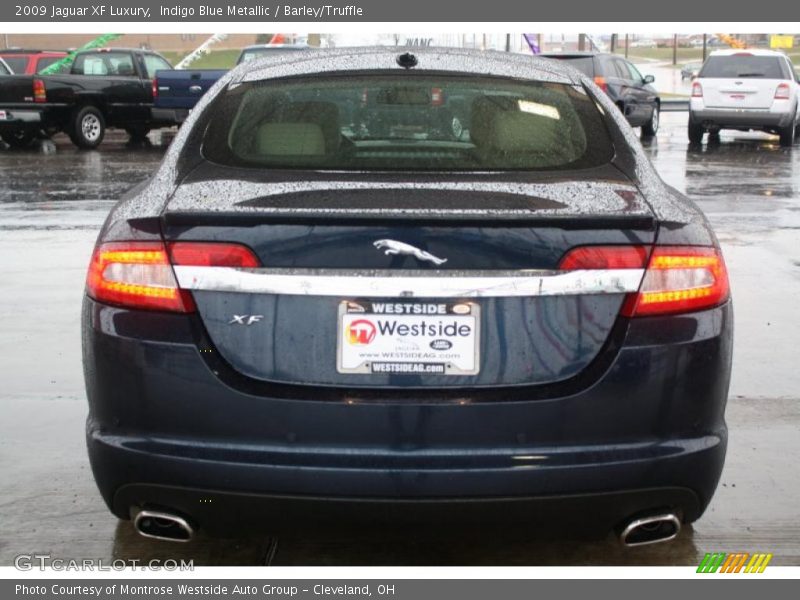 Indigo Blue Metallic / Barley/Truffle 2009 Jaguar XF Luxury
