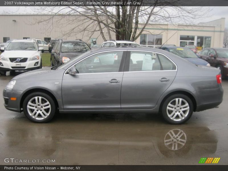Platinum Grey Metallic / Art Gray 2007 Volkswagen Jetta Wolfsburg Edition Sedan