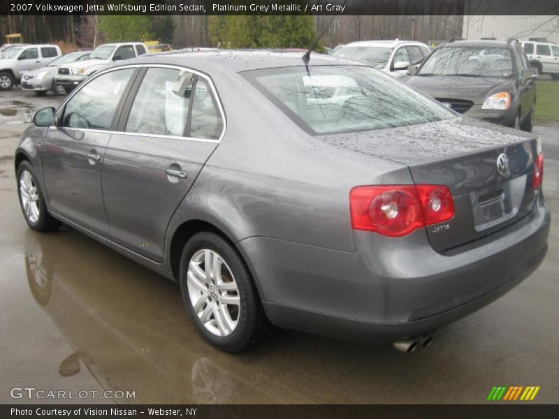 Platinum Grey Metallic / Art Gray 2007 Volkswagen Jetta Wolfsburg Edition Sedan