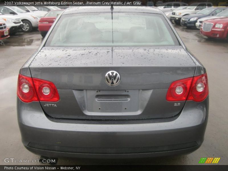 Platinum Grey Metallic / Art Gray 2007 Volkswagen Jetta Wolfsburg Edition Sedan