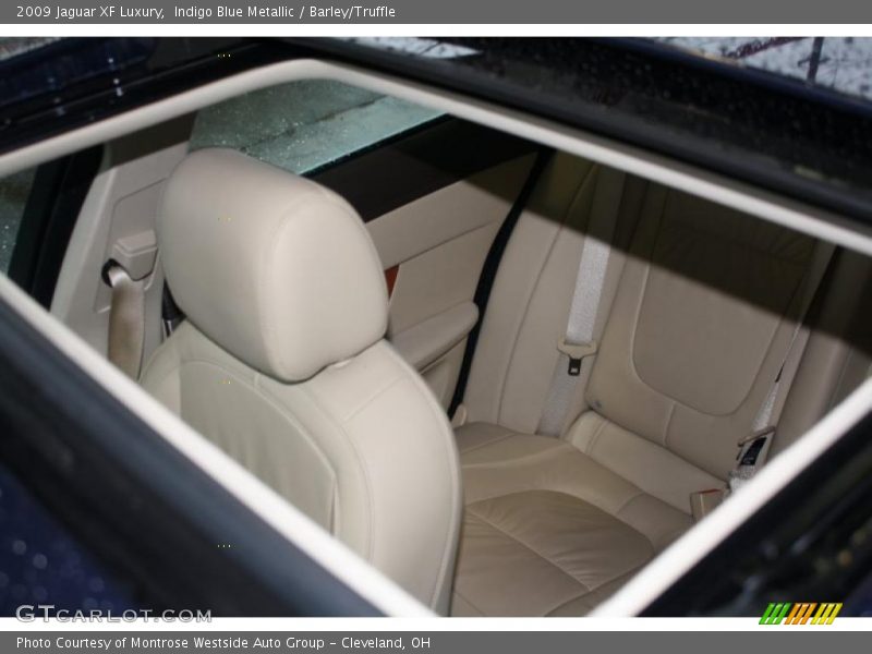 Indigo Blue Metallic / Barley/Truffle 2009 Jaguar XF Luxury
