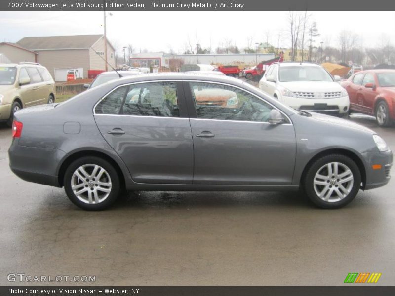 Platinum Grey Metallic / Art Gray 2007 Volkswagen Jetta Wolfsburg Edition Sedan