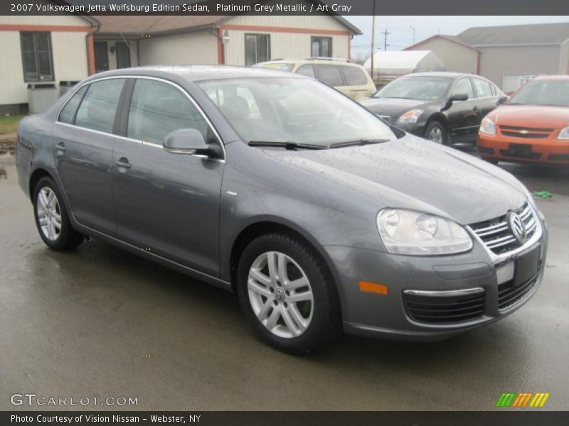 Platinum Grey Metallic / Art Gray 2007 Volkswagen Jetta Wolfsburg Edition Sedan