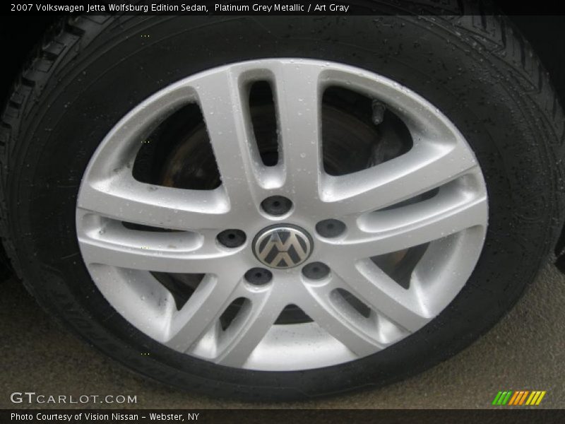 Platinum Grey Metallic / Art Gray 2007 Volkswagen Jetta Wolfsburg Edition Sedan