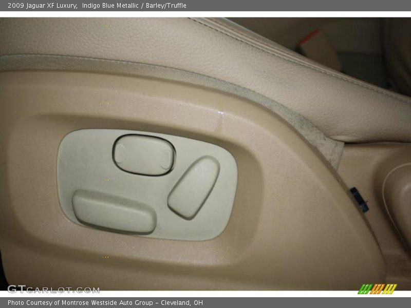 Indigo Blue Metallic / Barley/Truffle 2009 Jaguar XF Luxury