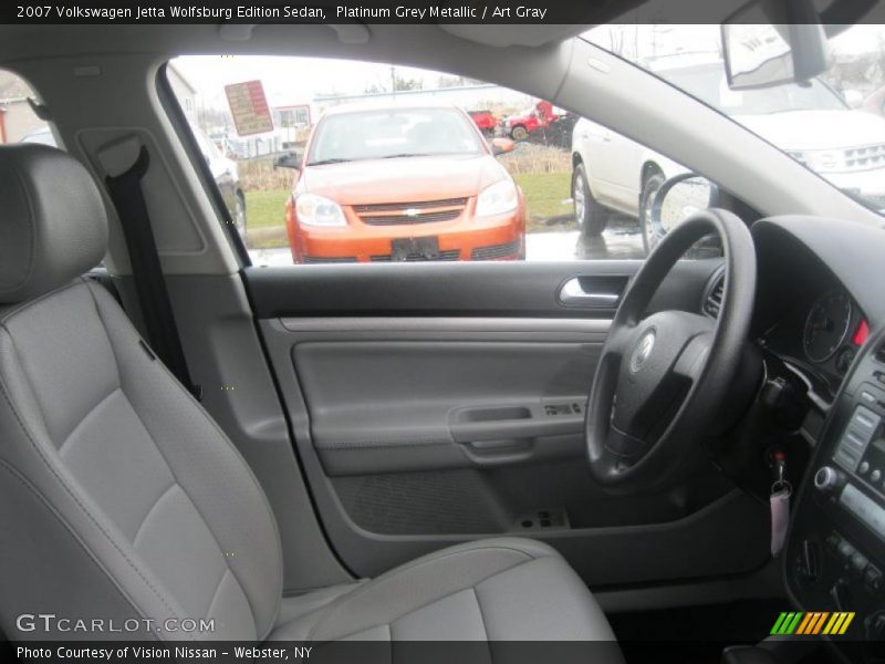Platinum Grey Metallic / Art Gray 2007 Volkswagen Jetta Wolfsburg Edition Sedan