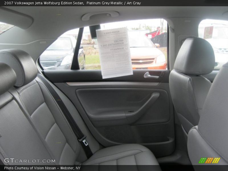 Platinum Grey Metallic / Art Gray 2007 Volkswagen Jetta Wolfsburg Edition Sedan