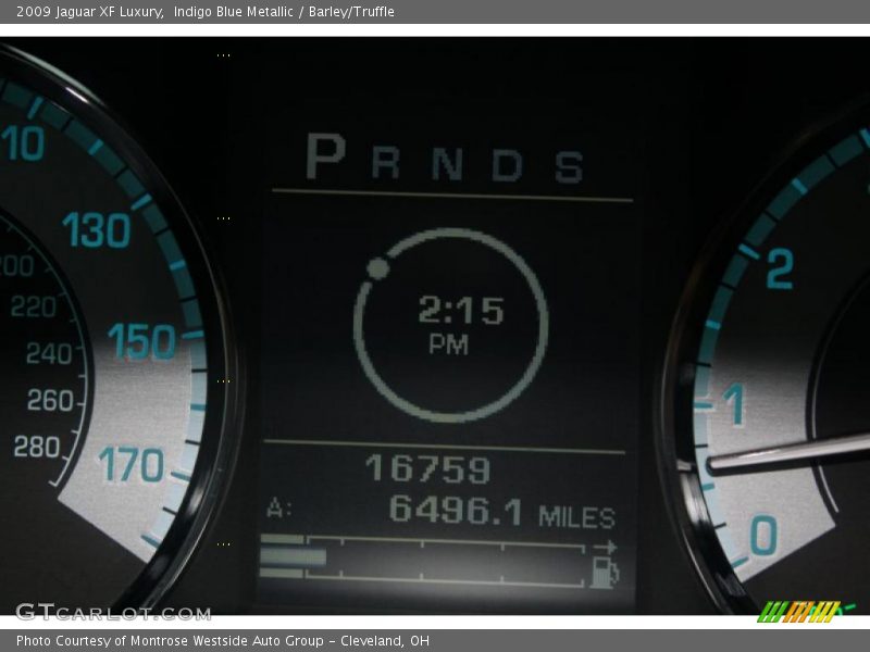 Indigo Blue Metallic / Barley/Truffle 2009 Jaguar XF Luxury