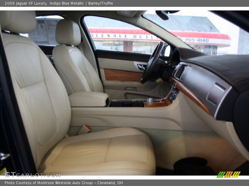 Indigo Blue Metallic / Barley/Truffle 2009 Jaguar XF Luxury