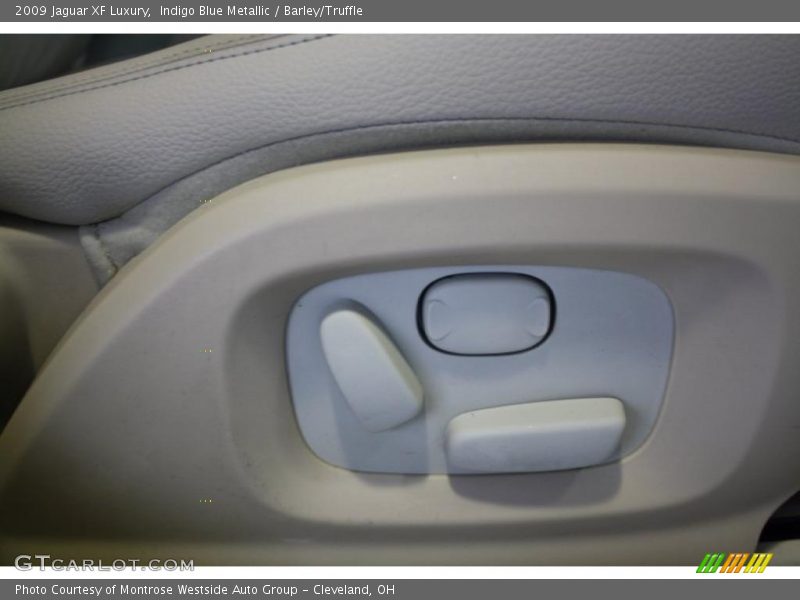 Indigo Blue Metallic / Barley/Truffle 2009 Jaguar XF Luxury