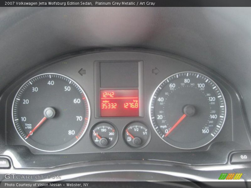 Platinum Grey Metallic / Art Gray 2007 Volkswagen Jetta Wolfsburg Edition Sedan
