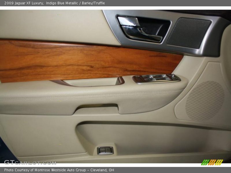 Indigo Blue Metallic / Barley/Truffle 2009 Jaguar XF Luxury