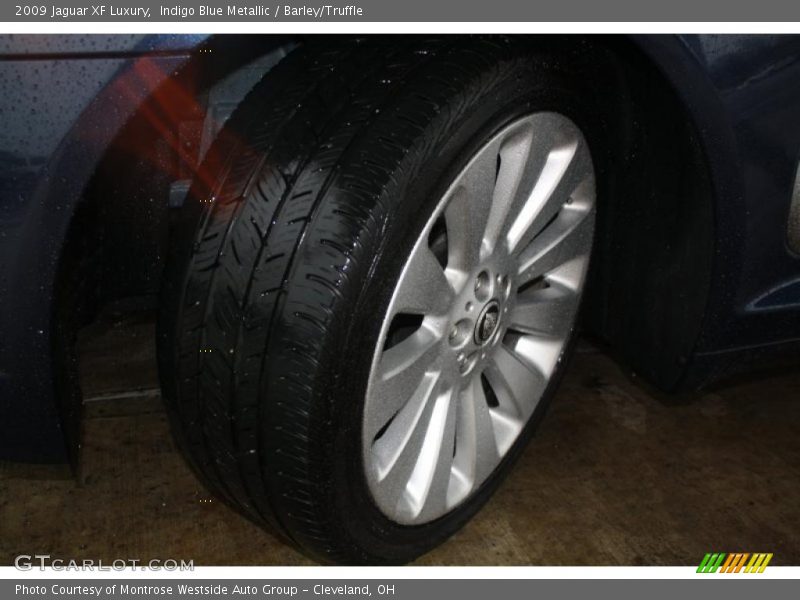 Indigo Blue Metallic / Barley/Truffle 2009 Jaguar XF Luxury