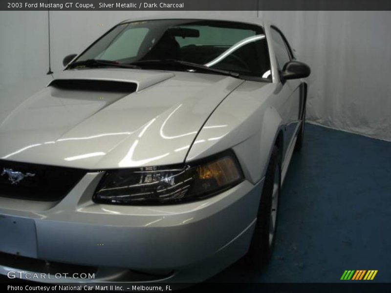 Silver Metallic / Dark Charcoal 2003 Ford Mustang GT Coupe