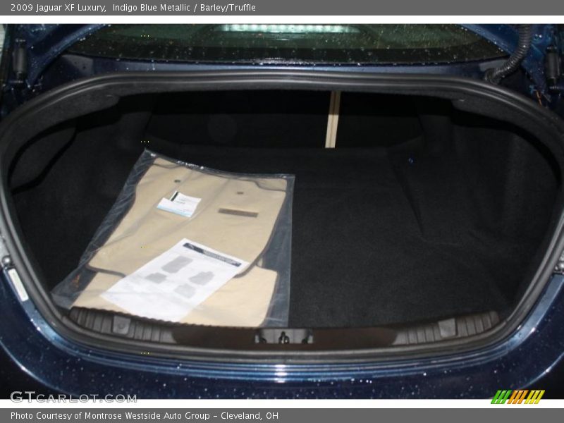 Indigo Blue Metallic / Barley/Truffle 2009 Jaguar XF Luxury