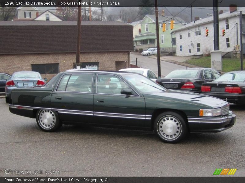  1996 DeVille Sedan Polo Green Metallic