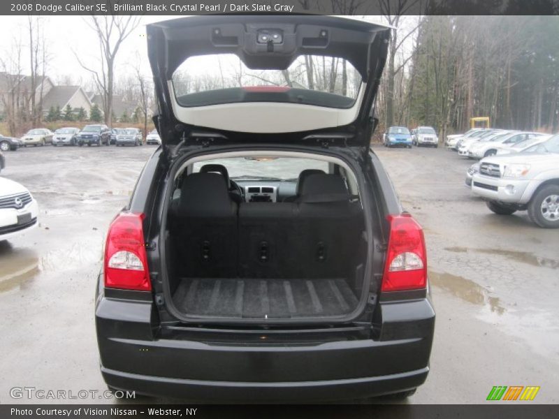 Brilliant Black Crystal Pearl / Dark Slate Gray 2008 Dodge Caliber SE