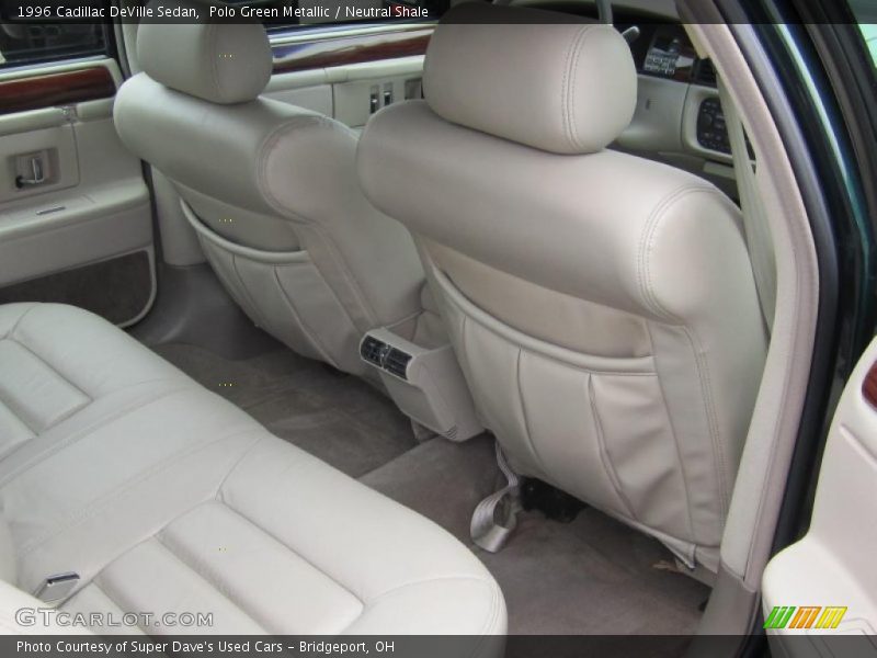 Polo Green Metallic / Neutral Shale 1996 Cadillac DeVille Sedan
