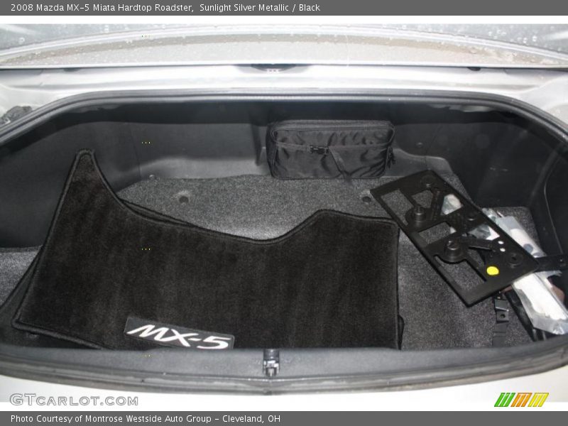 Sunlight Silver Metallic / Black 2008 Mazda MX-5 Miata Hardtop Roadster