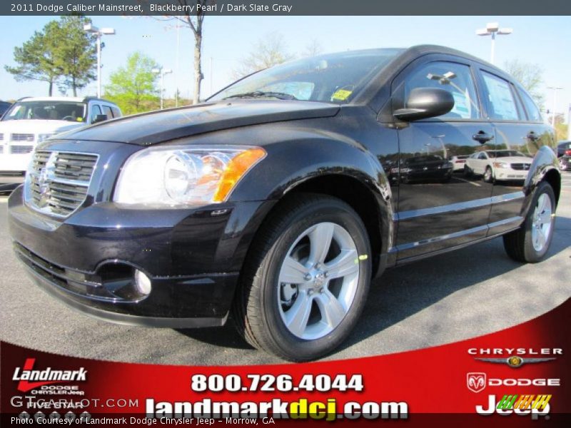 Blackberry Pearl / Dark Slate Gray 2011 Dodge Caliber Mainstreet