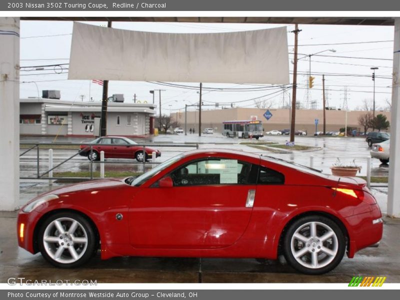Redline / Charcoal 2003 Nissan 350Z Touring Coupe