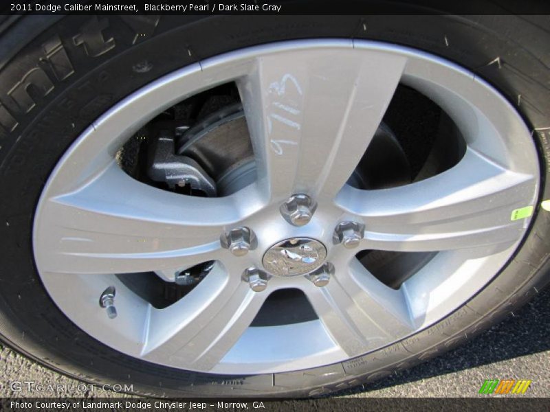 Blackberry Pearl / Dark Slate Gray 2011 Dodge Caliber Mainstreet
