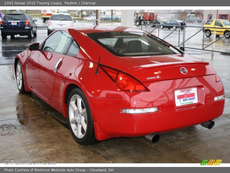Redline / Charcoal 2003 Nissan 350Z Touring Coupe