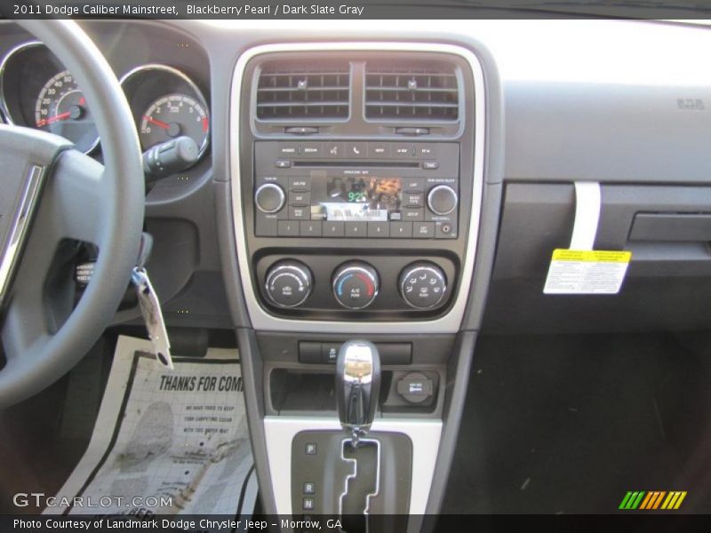 Blackberry Pearl / Dark Slate Gray 2011 Dodge Caliber Mainstreet