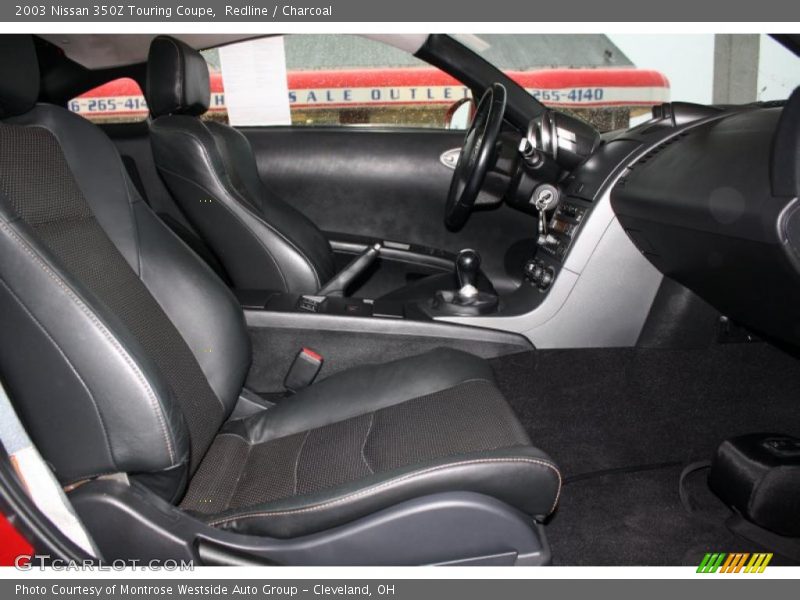 Redline / Charcoal 2003 Nissan 350Z Touring Coupe