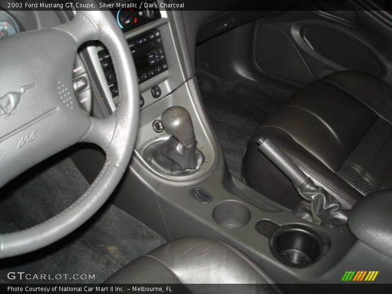 Silver Metallic / Dark Charcoal 2003 Ford Mustang GT Coupe
