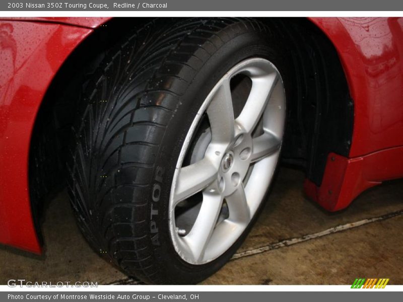 Redline / Charcoal 2003 Nissan 350Z Touring Coupe