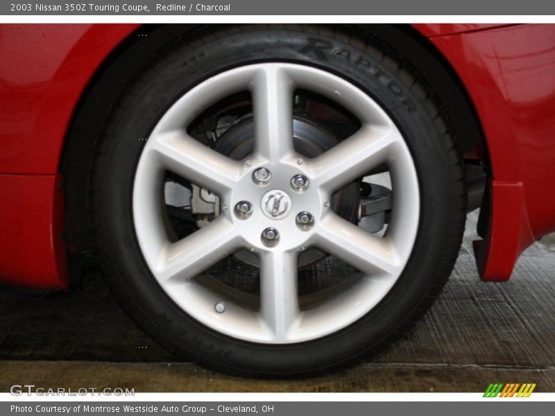 Redline / Charcoal 2003 Nissan 350Z Touring Coupe