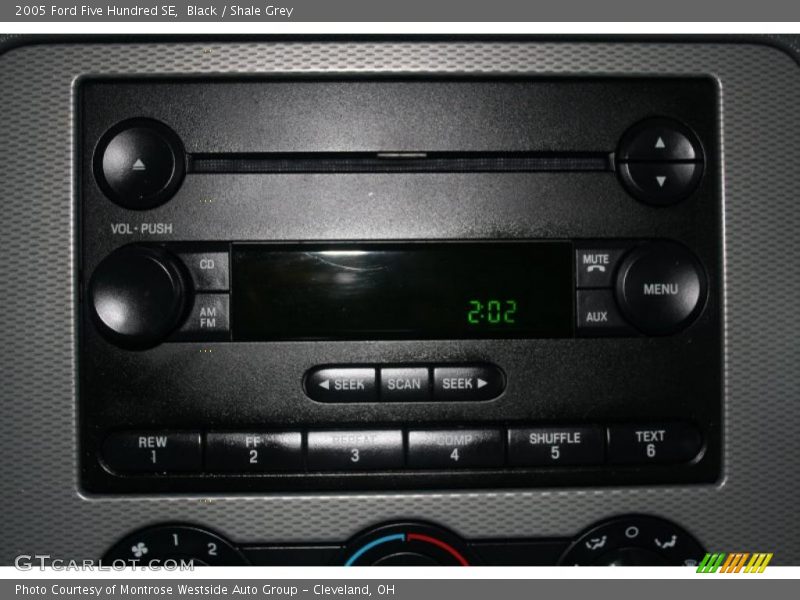 Black / Shale Grey 2005 Ford Five Hundred SE