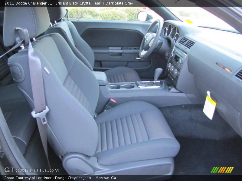  2011 Challenger SE Dark Slate Gray Interior