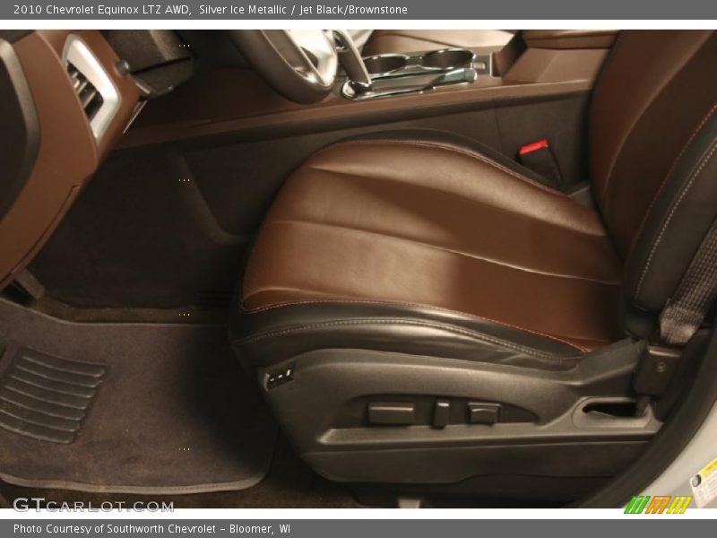  2010 Equinox LTZ AWD Jet Black/Brownstone Interior