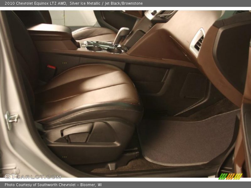  2010 Equinox LTZ AWD Jet Black/Brownstone Interior