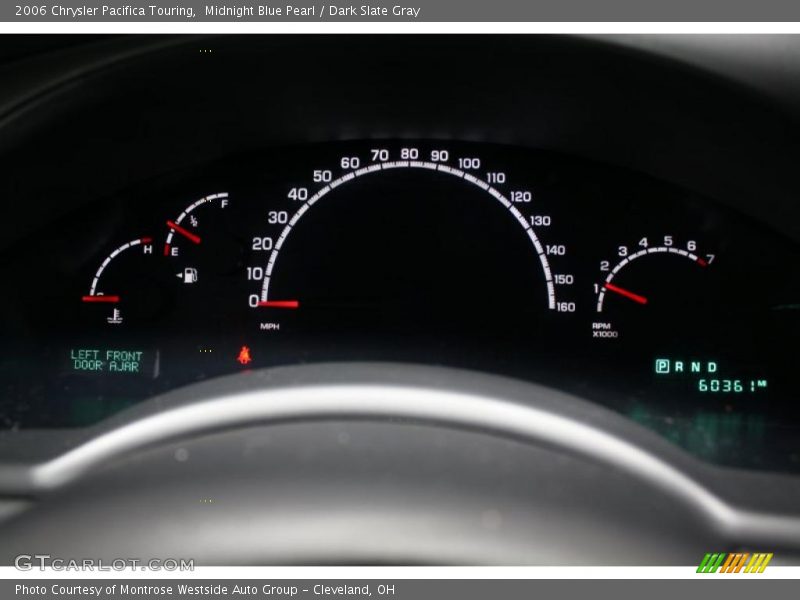 Midnight Blue Pearl / Dark Slate Gray 2006 Chrysler Pacifica Touring