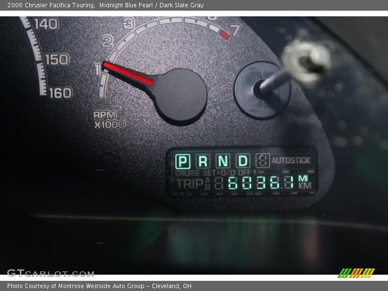 Midnight Blue Pearl / Dark Slate Gray 2006 Chrysler Pacifica Touring